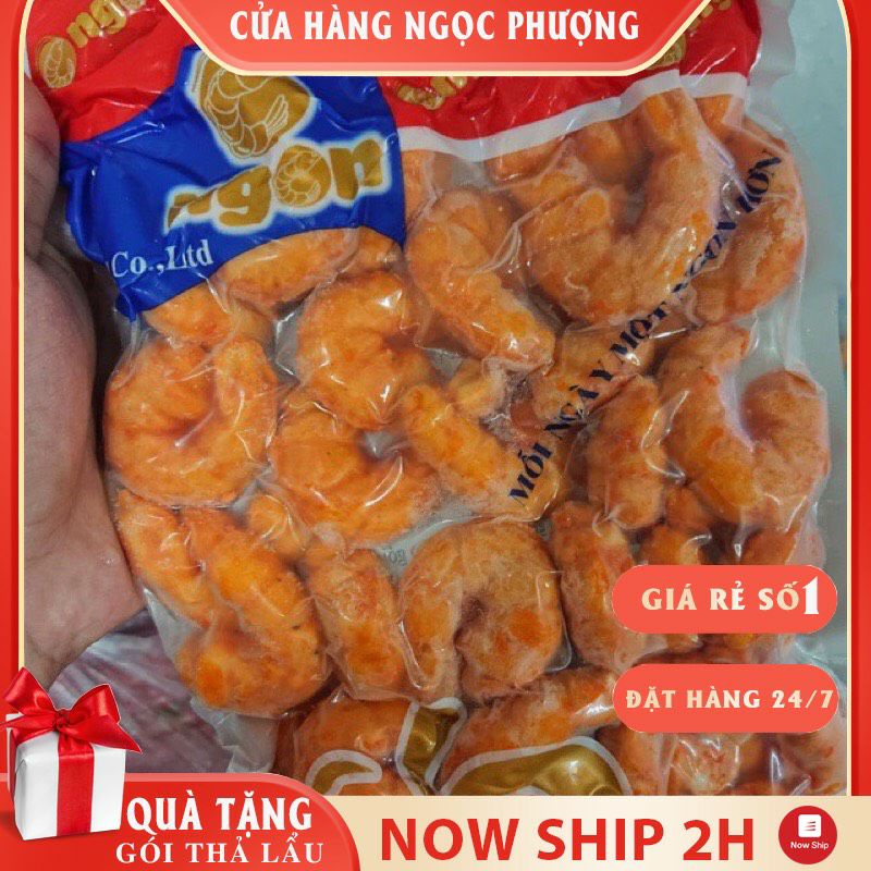 TÔM CON SURIMI HIỆU ONGON 500gr-30 con_CHẢ TÔM ĐỊNH HÌNH ONGON