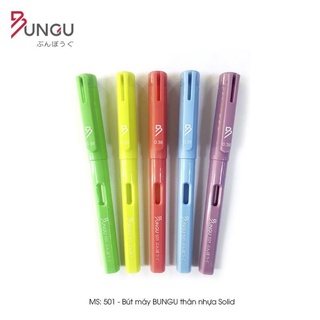 Bút máy ngòi mài nét thanh đậm Bungu 501