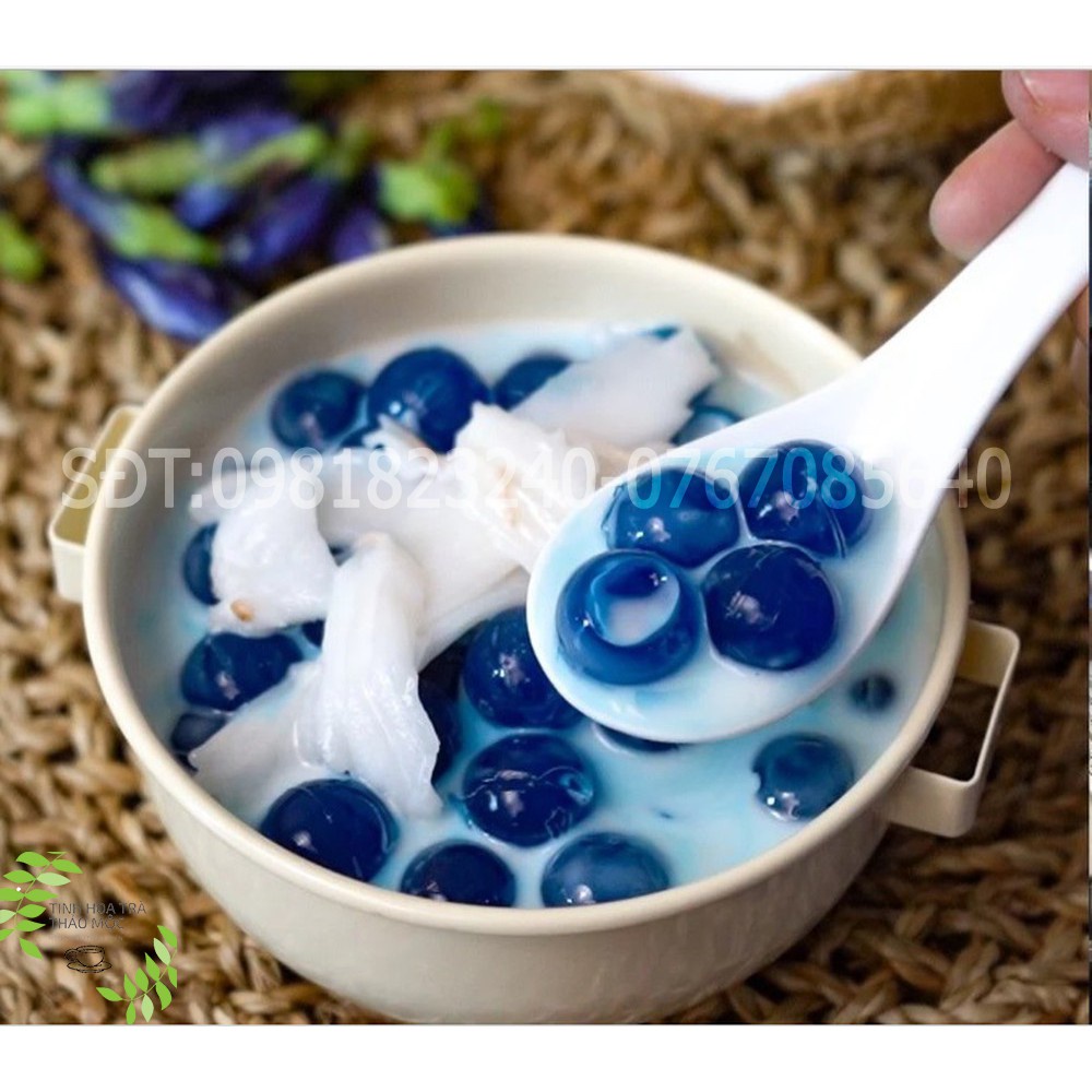 Đậu biếc khô - hoa bươm bướm - 1 kí - cách hoa đẹp
