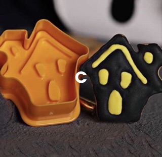 Khuôn bánh quy / cookie Halloween
