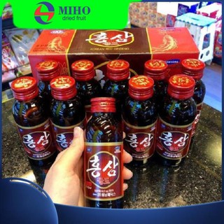 Nước hồng sâm Hàn Quốc Red Ginseng [Hộp 10 chai]