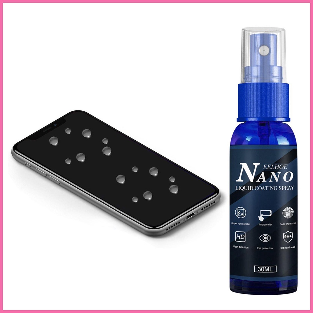 Bình Xịt Nano Chống Lưu Vân Tay Bảo Vệ Màn Hình Máy Tính