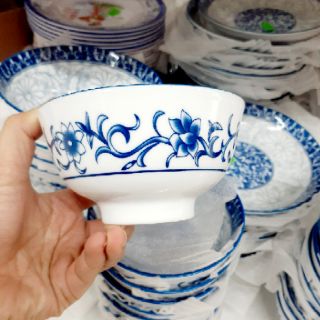 Bát ăn cơm bát tràng họa tiết vân cổ