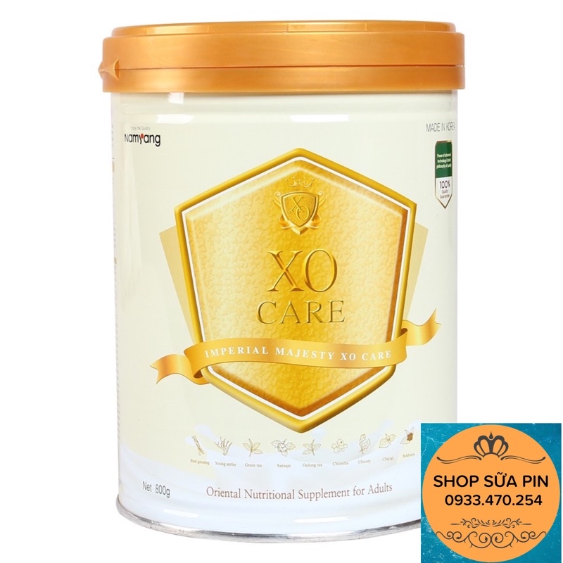 Sữa bột XO care lon 800g ( hàng chính hãng).