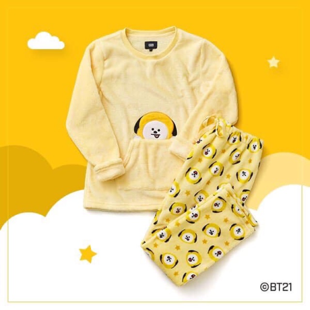 Bộ ngủ bông Hunt x BT21 sale sale