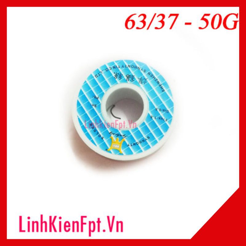 Thiếc hàn 0.8mm 63/37 50gram