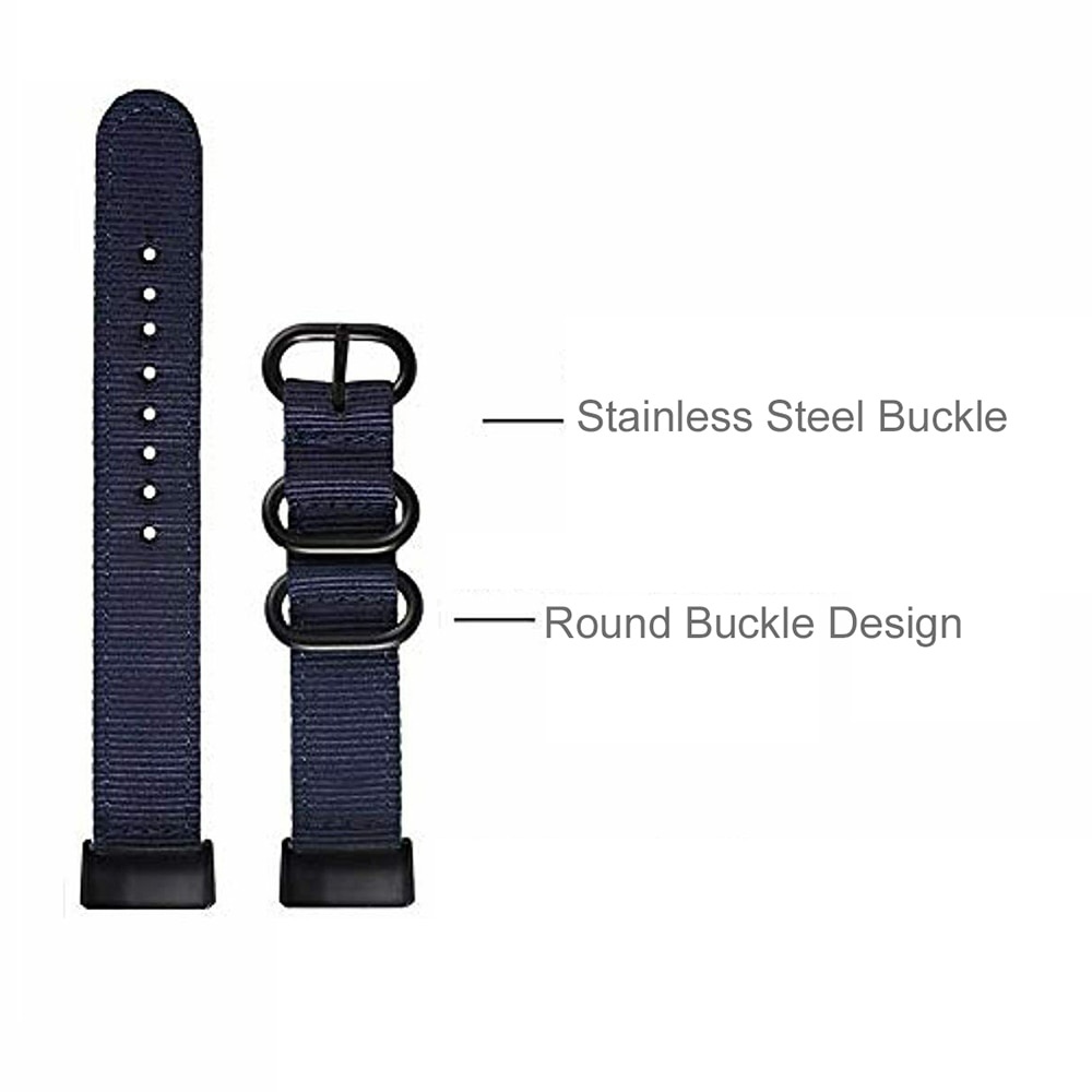 Dây Đeo Thay Thế Bằng Nylon Cho Đồng Hồ Fitbit Charge 5 4 3 2 3 4 se