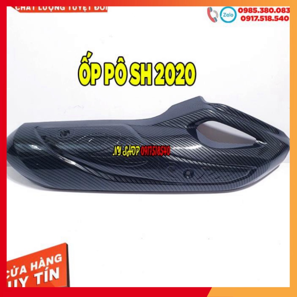 Bộ Ốp Carbon (Cacbon) Cho Sh 2020 - Sh 2021 - Sh 2022 Nhụa ABS cao cấp( giá lẻ từng món) (Ảnh sp thật)