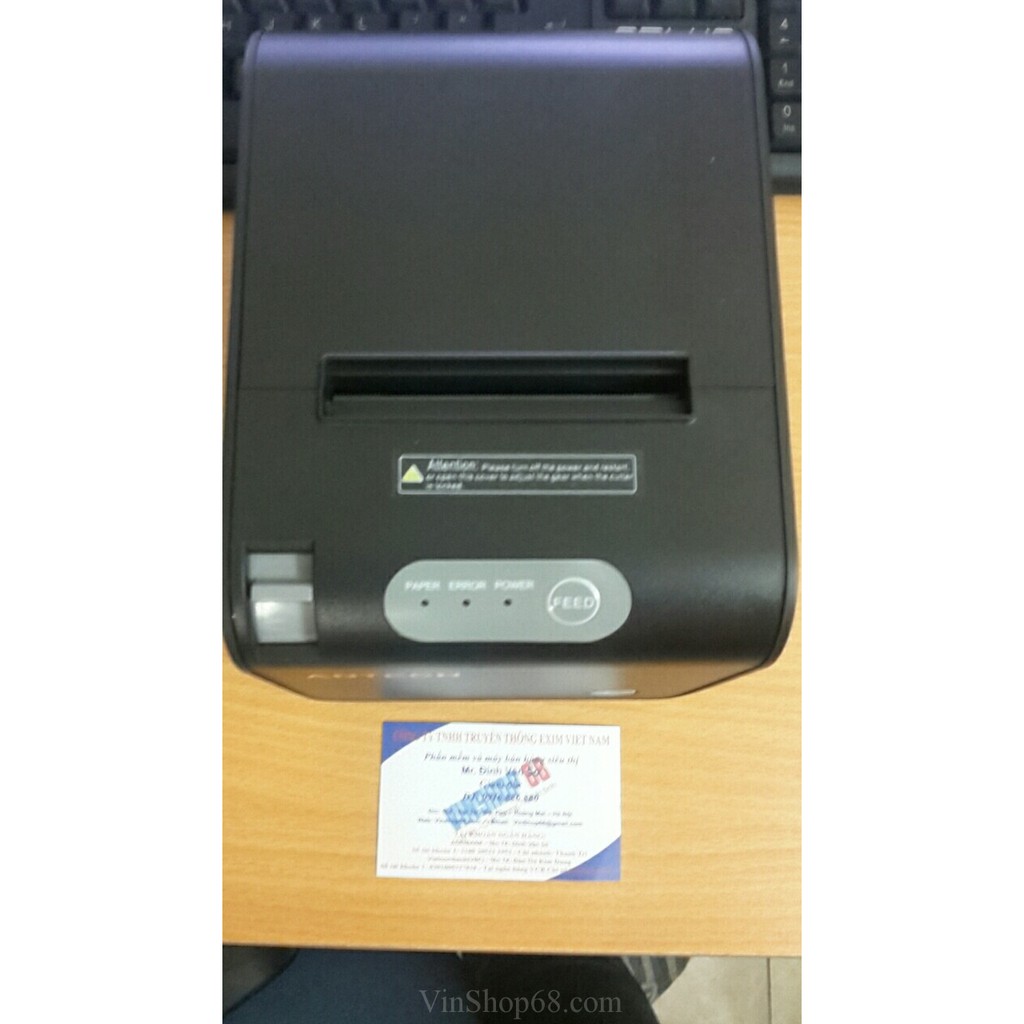 Máy in hóa đơn Antech C80 USE (Cổng USB+LAN)