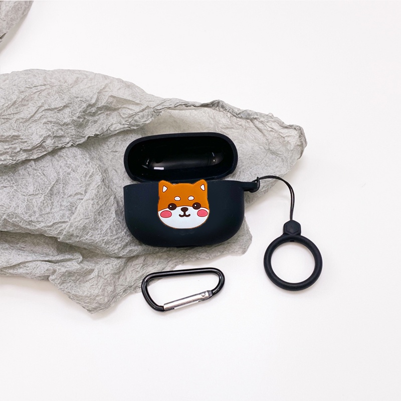 Vỏ Bảo Vệ Hộp Sạc Tai Nghe Bluetooth Xiaomi Redmi buds 3 lite Bằng Silicon Chống Rơi Hình Hoạt Hình