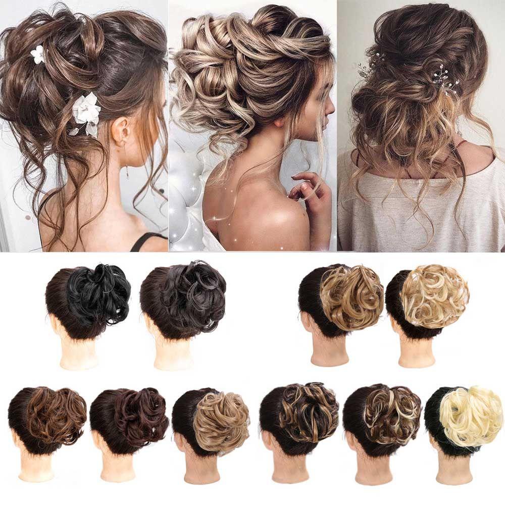BSUNS Búi Tóc Giả Có Độ Co Dãn Tốt