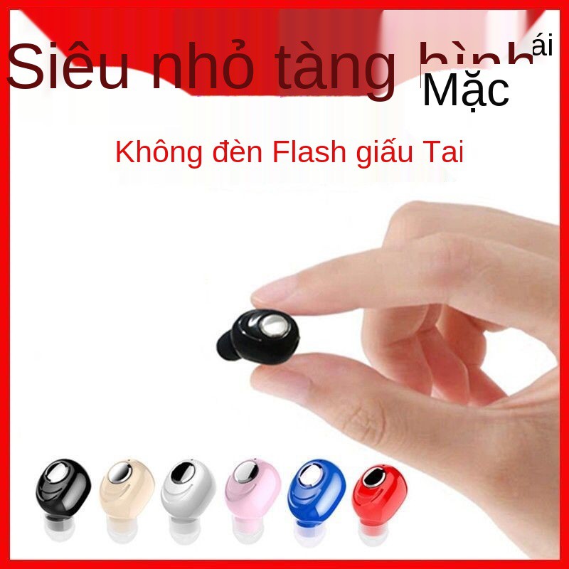 > Bluetooth không dây tai nghe mini siêu nhỏ thể thao vô hình chờ lâu vivo Huawei oppo Apple điện thoại di động phổ t