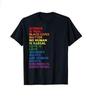 Áo LGBT cầu vồng in những thông diệp LGBT - AQ014