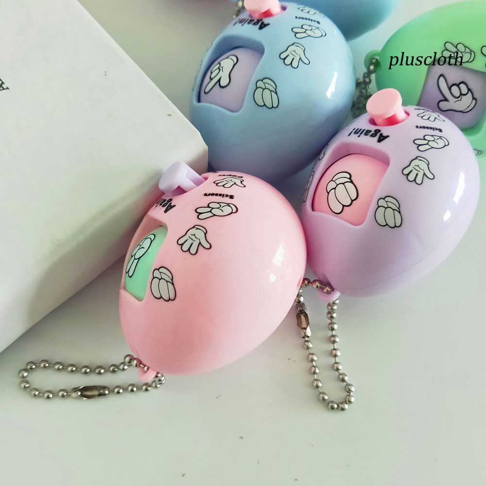 Móc Khóa Kim Loại Hình Cây Kéo Chơi Game