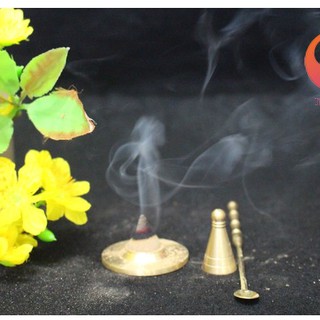 Bộ Khuôn tạo nhang trầm, bột trầm chóp phụ kiện bộ dụng cụ tạo hình khuôn đốt trầm hương