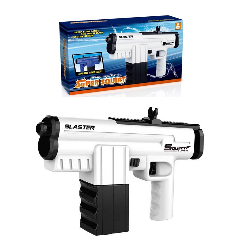 Đồ chơi vận động súng phun nước tự động áp lực mạnh khoảng cách xa - dùng pin sạc lại