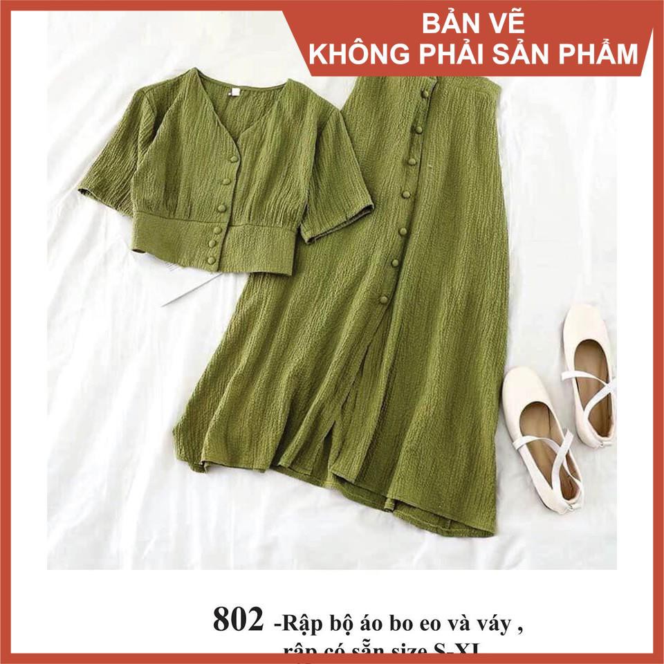 Rập giấy A0 mã 802 (không phải quần áo) (BẢN VẼ)