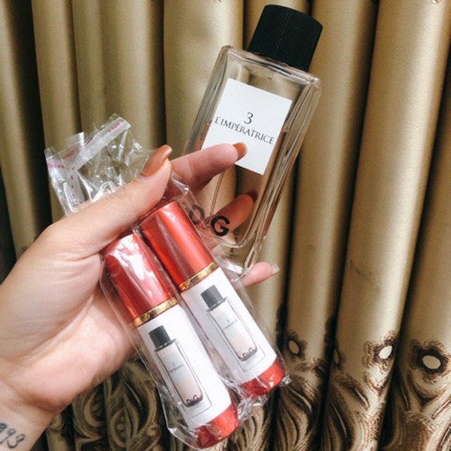 Nước hoa nữ DG No 3 (Chiết 10ml)