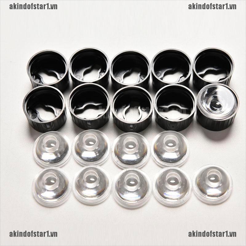 Bộ 10 Đèn Led 120 Độ 1w 3w 20mm Chất Lượng Cao