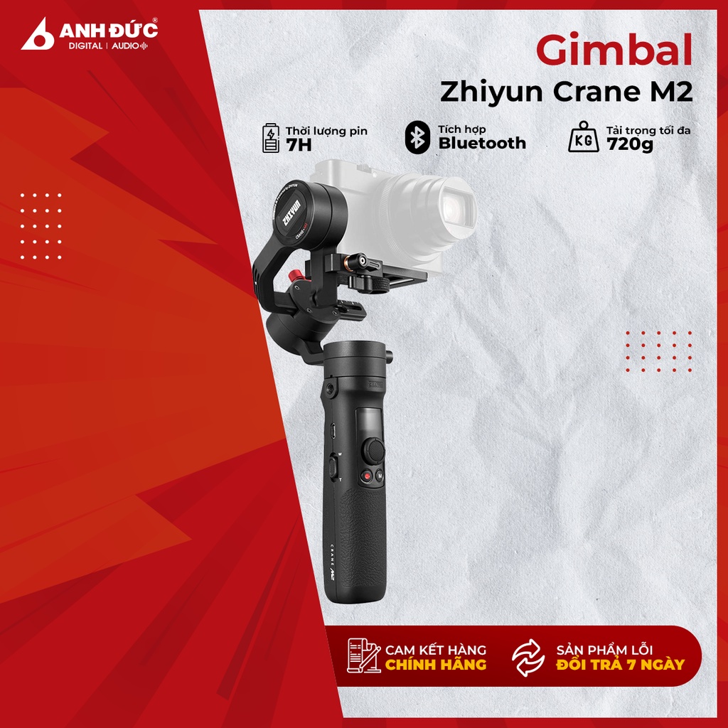 Gimbal Zhiyun Crane M2 (Chính Hãng)