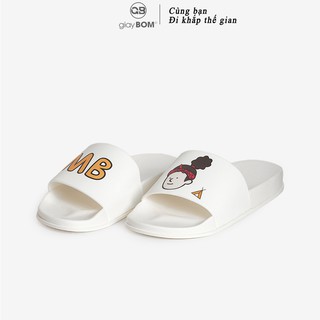 [Mã WABRMH99 giảm 12% đơn 99K]Dép nữ giayBOM đi chơi đi trong nhà D0018