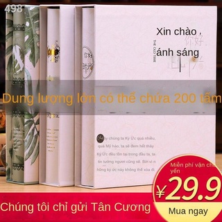 【HOT】Tân Cương gói album bưu điện 6 inch nhựa 200 xen kẽ dung lượng lớn tự làm lưu niệm handmade