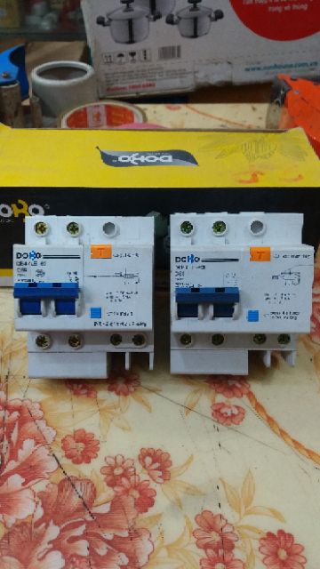 Cầu Dao Tự Động CB DoBo C25 - C63  63A ( Aptomat chống giật - Tự ngắt )