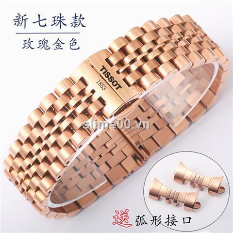 Dây đồng hồ đeo tay t41 Le Locle 1853 Durul Kutu T035 bằng thép dành cho nam và nữ