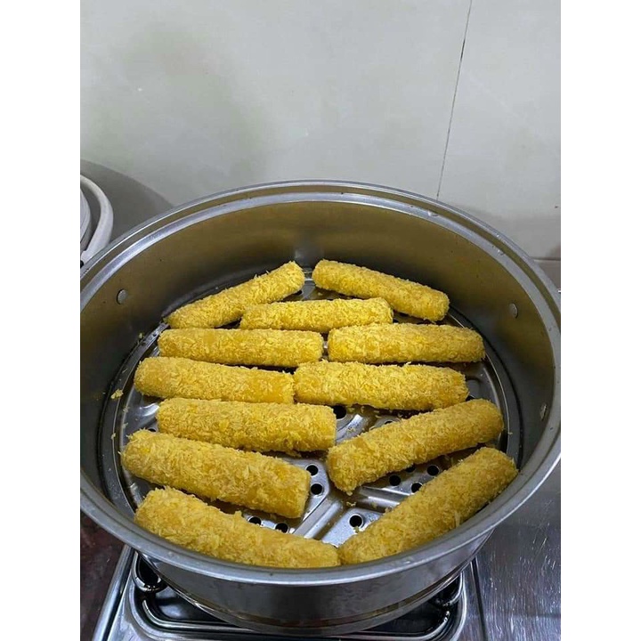 Phô mai que kéo sợi, ngon hơn khi còn nóng. Cây phô mai kéo sợi thơm ngon.