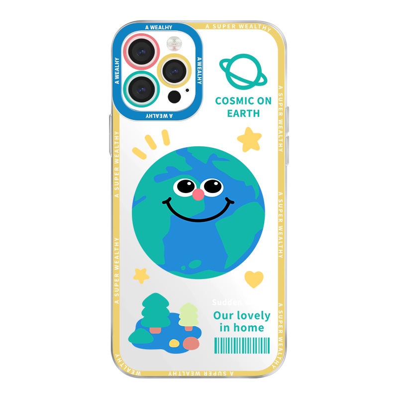 Ốp lưng iphone Ốp Điện Thoại Họa Tiết Phấn Mắt Cho Apple 13PROMAX/12/PRO/MAX/11PRO/XS/XS/Xsmax/6/7PLUS/MINI Dinuo case