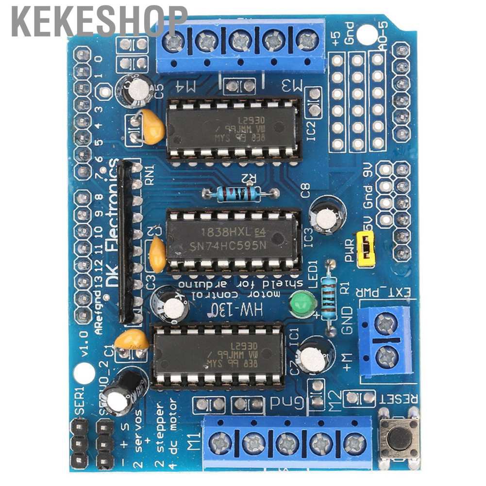 Bản Mạch Mở Rộng Động Cơ L293D Cho Arduino Duemilanove Mega Uno