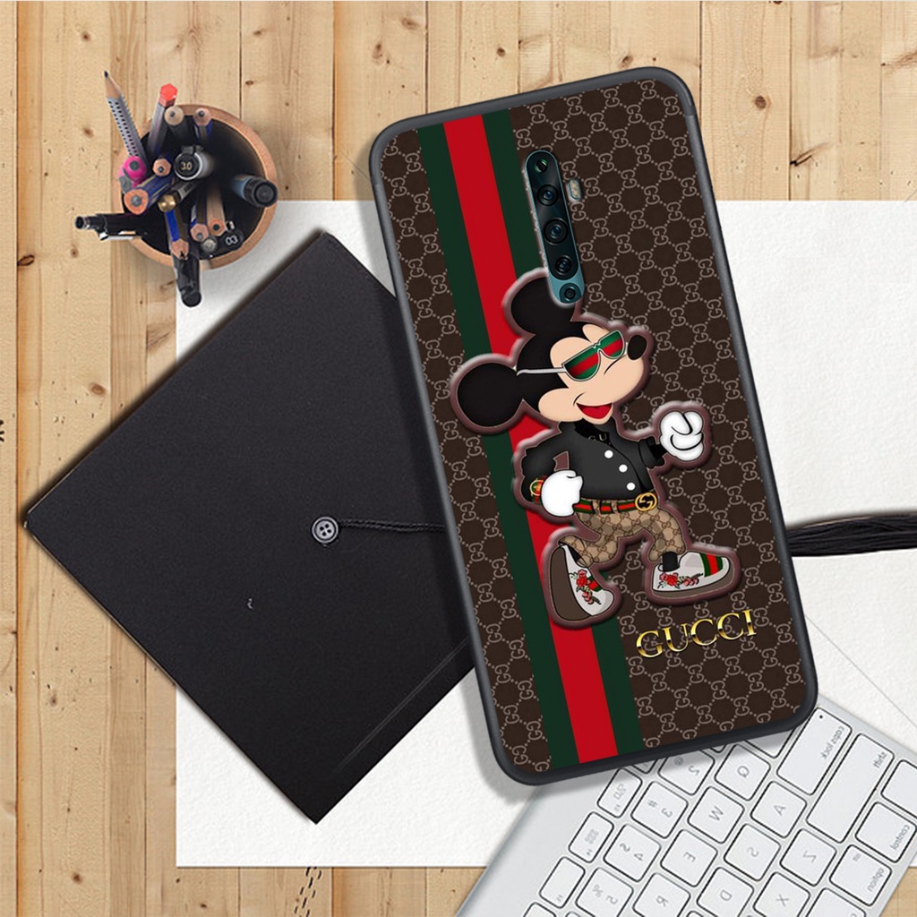 ỐP LƯNG OPPO REALME X/K3/RENO /RENO 2/RENO 2F, IN HÌNH LO_GO CÁ TÍNH, CỰC ĐẸP.