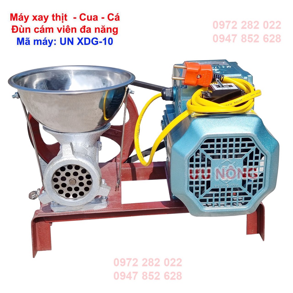 Máy xay thịt - Xay Cua - Xay Cá -  Xay xương - Đùn cám đa năng Cối 10