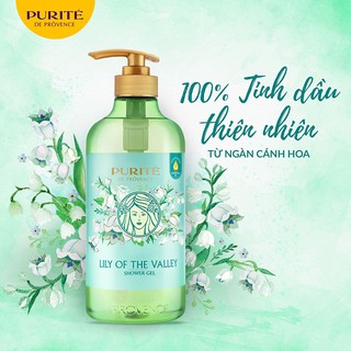 Sữa Tắm Thiên Nhiên Purite Hoa Linh Lan 850ml