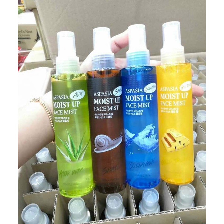 (Chính Hãng) Xịt Khoáng Aspasia 150ml Hàn