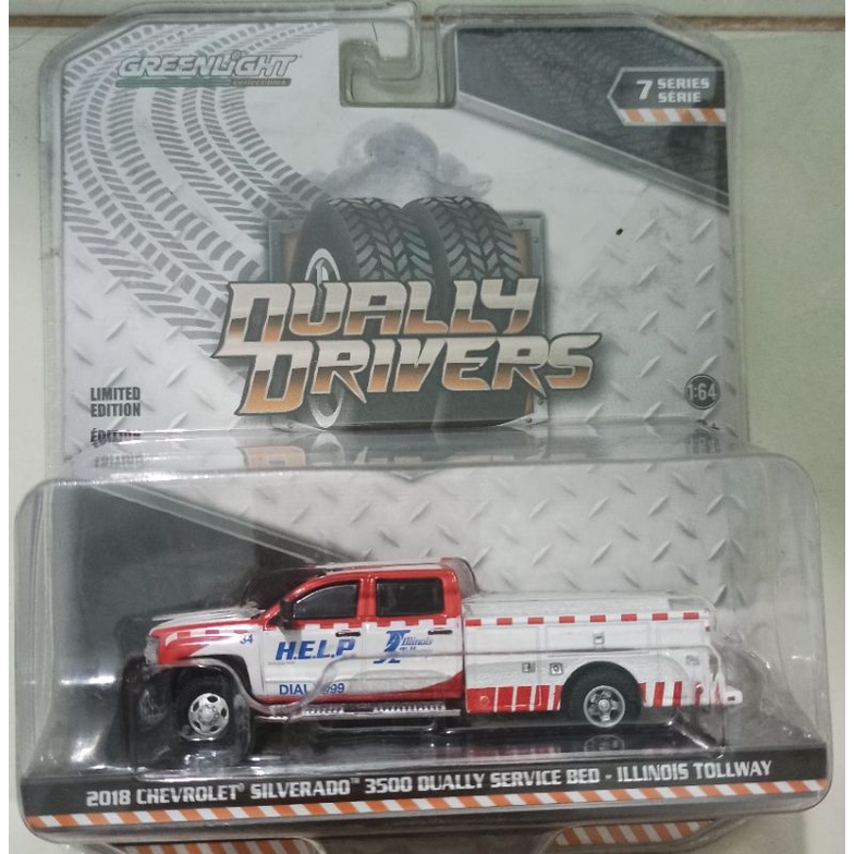 greenlight dually divers:2018 chervolet - illivois tollways
