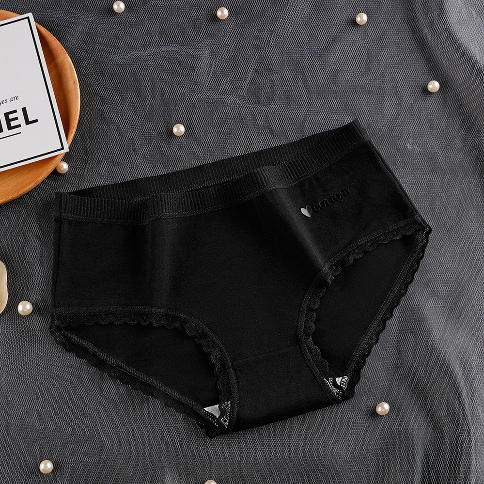 Quần lót nữ cotton nhật dễ thương nhiều màu size L siêu co giãn cho người 45-60 kg DUTI 093 | BigBuy360 - bigbuy360.vn