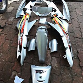 Dàn áo wave 110 màu bạc