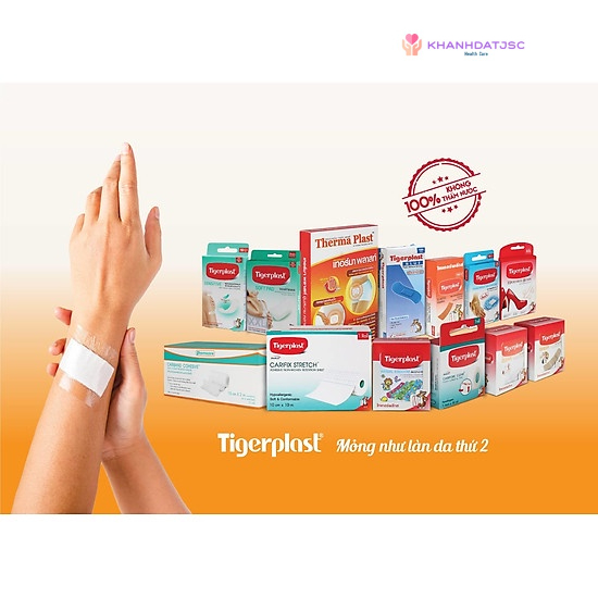 Băng cá nhân chống thấm nước TIGERPLAST WATERPROOF