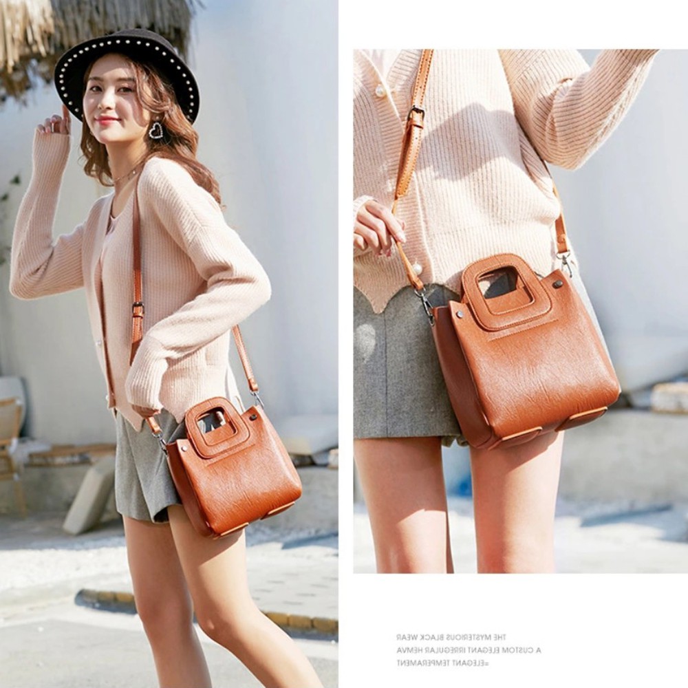 [ BỘ SƯU TẬP MỚI ] Túi xách nữ mới, túi đeo chéo xô quai xách vuông - RiBi Shop | BigBuy360 - bigbuy360.vn