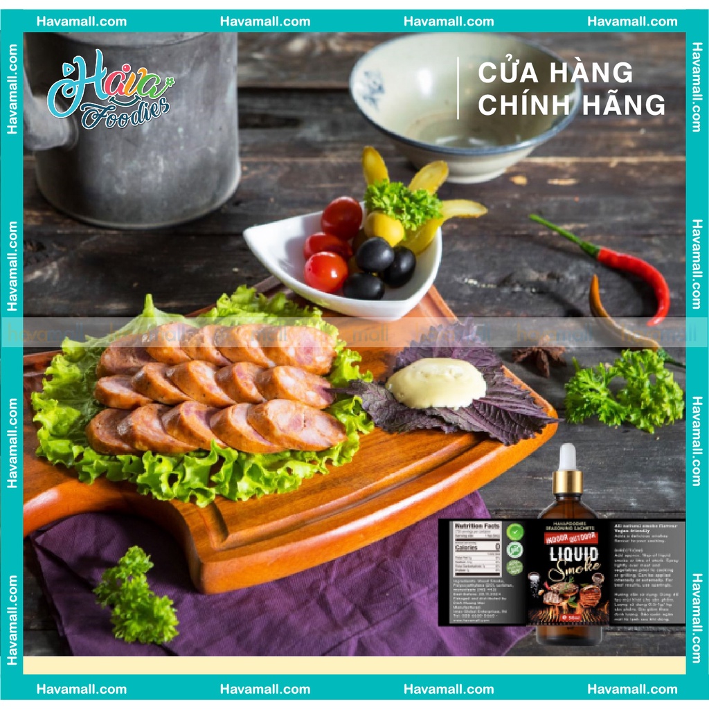 Hương Khói Gỗ Sồi Dạng Nước Chai Thủy Tinh Có Ống Bóp 50ml