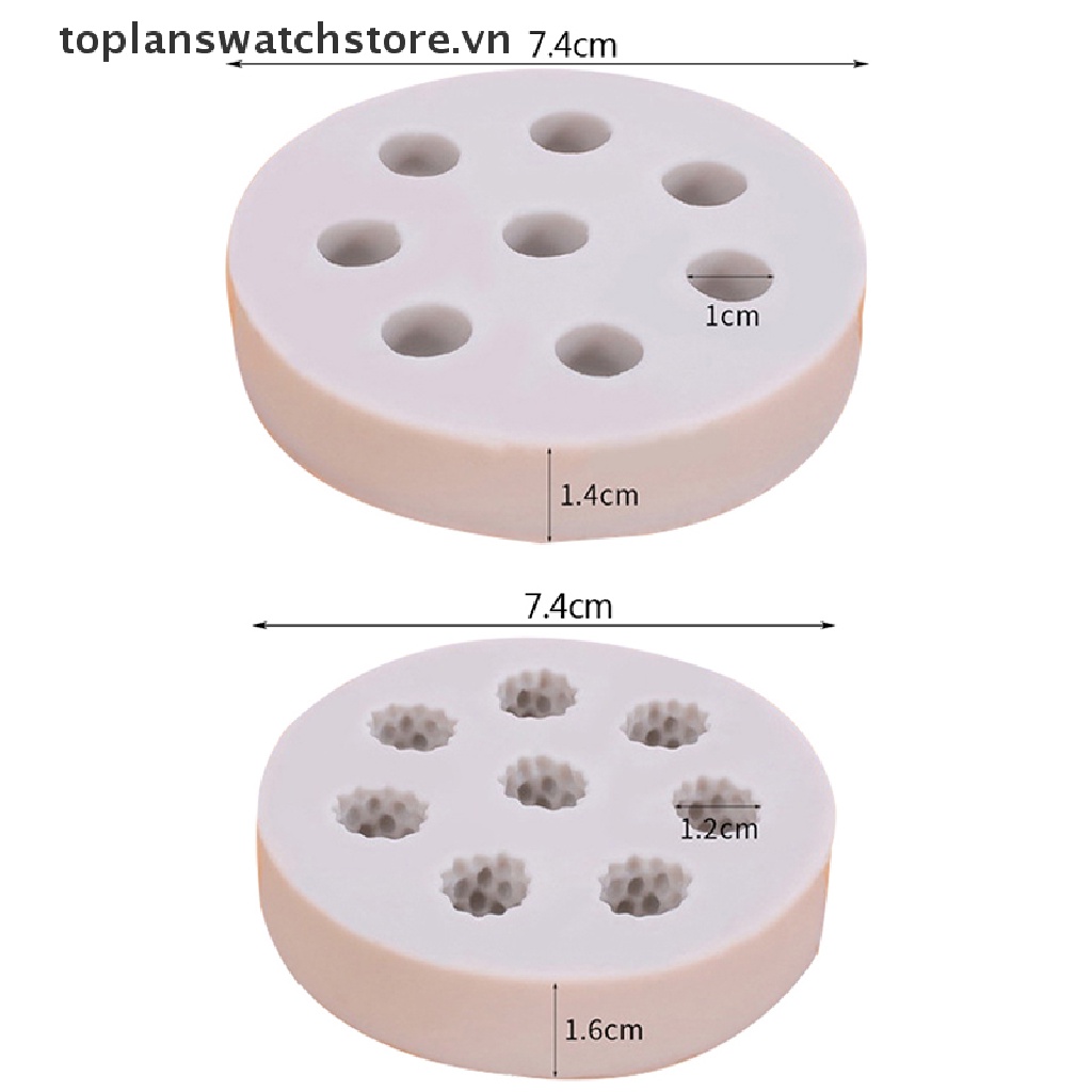 Khuôn Silicon Làm Bánh Hình Raspberry / Việt Quất 3D Độc Đáo