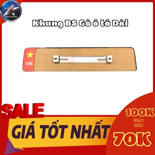 Khung biển số gò dành cho oto
