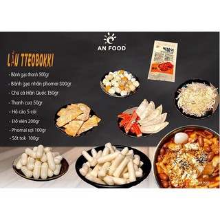 [CHỈ SHIP NỘI THÀNH HÀ NỘI] Set lẩu TOKBOKKI