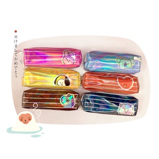 Hộp bút màu bóng bt21, bts, bang tan