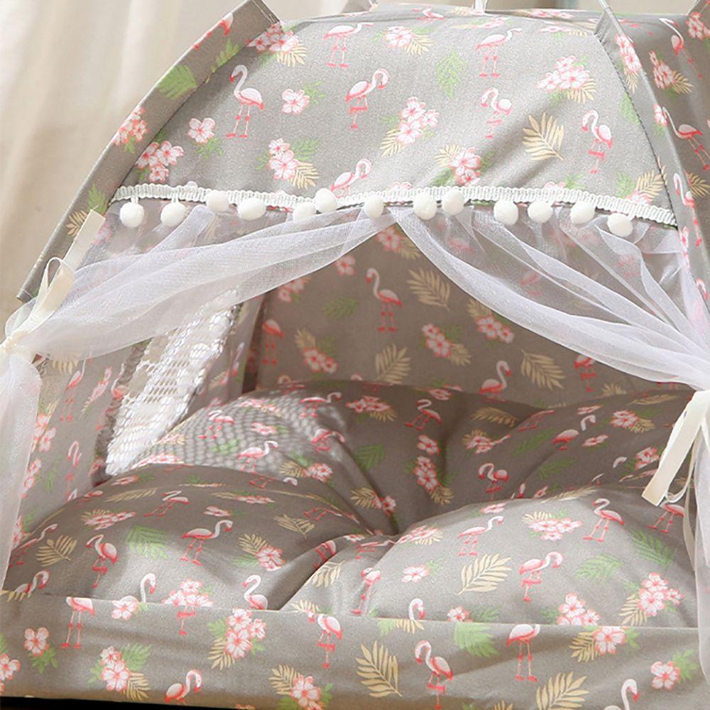 Lều Ngủ Cho Thú Cưng In Hình Động Vật Dễ Thương Giặt Được Mang Đi Tiện Dụng