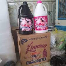 Nước giặt xả Kimono 2in1 công nghệ Nhật giặt siêu sạch - loại (3,6lít)