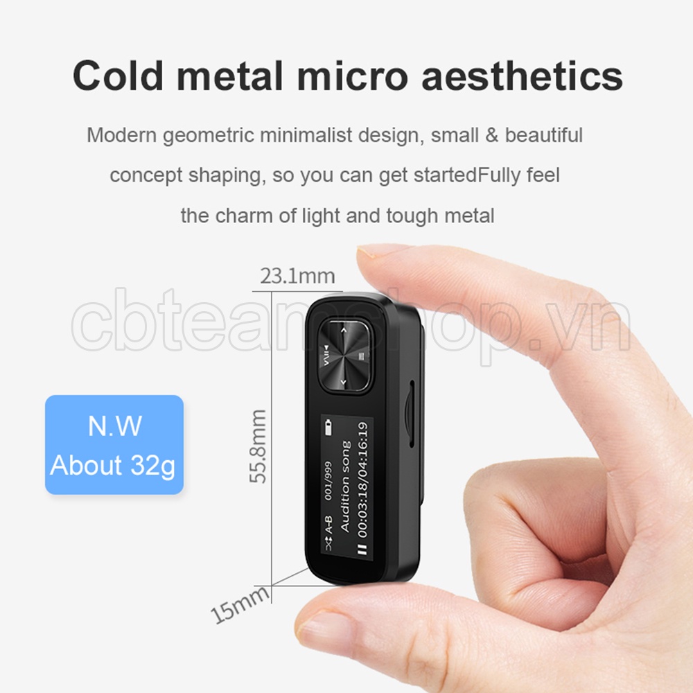 😍kho sẵn sàng😍 Philips SA1102 Máy Nghe Nhạc MP3  Tích Hợp Chức Năng Thu Âm FM Hỗ Trợ WAV Phát Nhạc Lên Đến 128GB