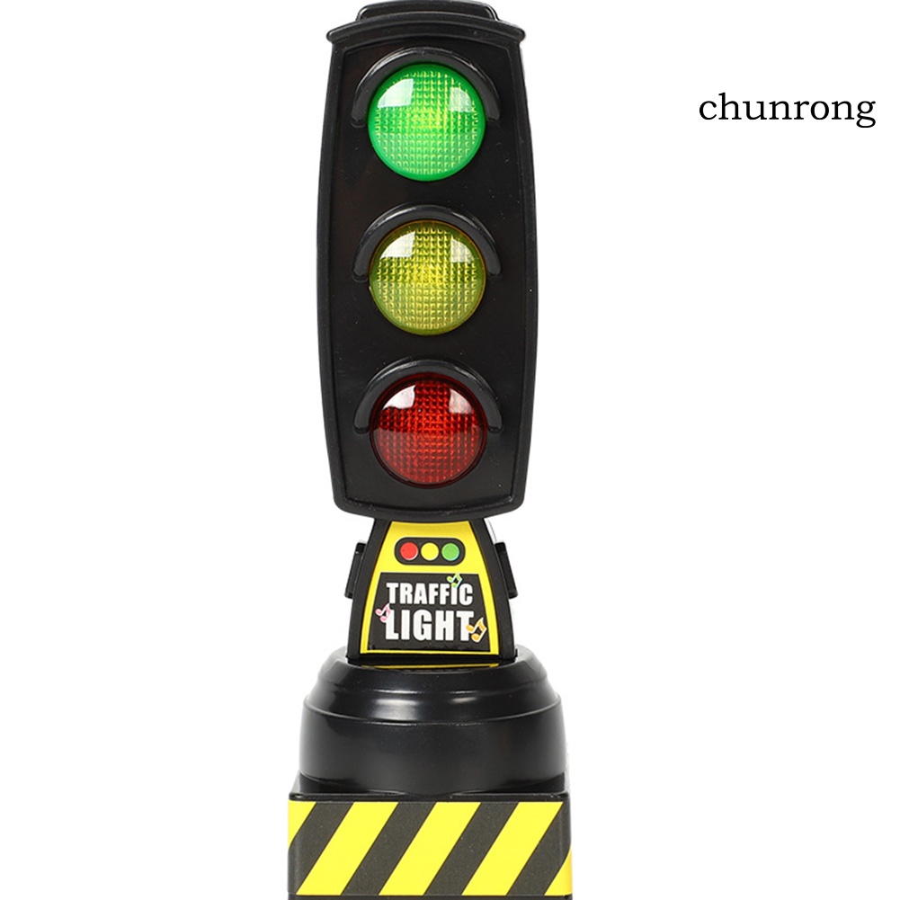 Cr Bộ Đồ Chơi Mô Hình Giao Thông Có Đèn Và Nhạc Giáo Dục Sớm Cho Bé