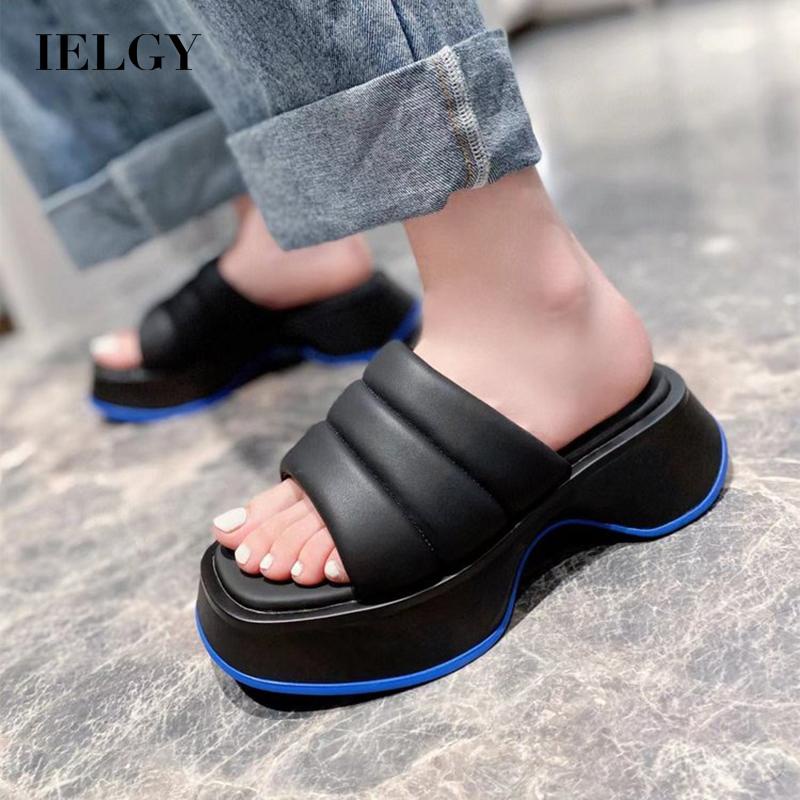 Dép Quai Ngang Đế Dày Thời Trang Dành Cho Nữ